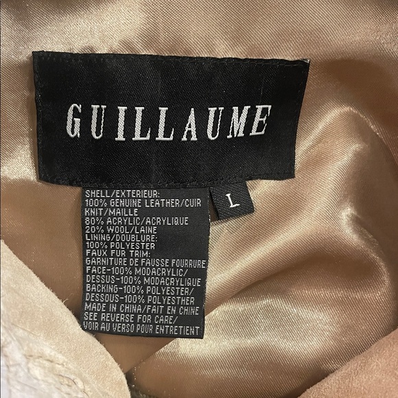 Y2K Indie Sleaze Boho Suede Fur Trim Jacket Knit Sleeve Boutique L - Picture 4 of 8